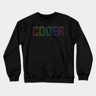 Coder Multicolor Crewneck Sweatshirt